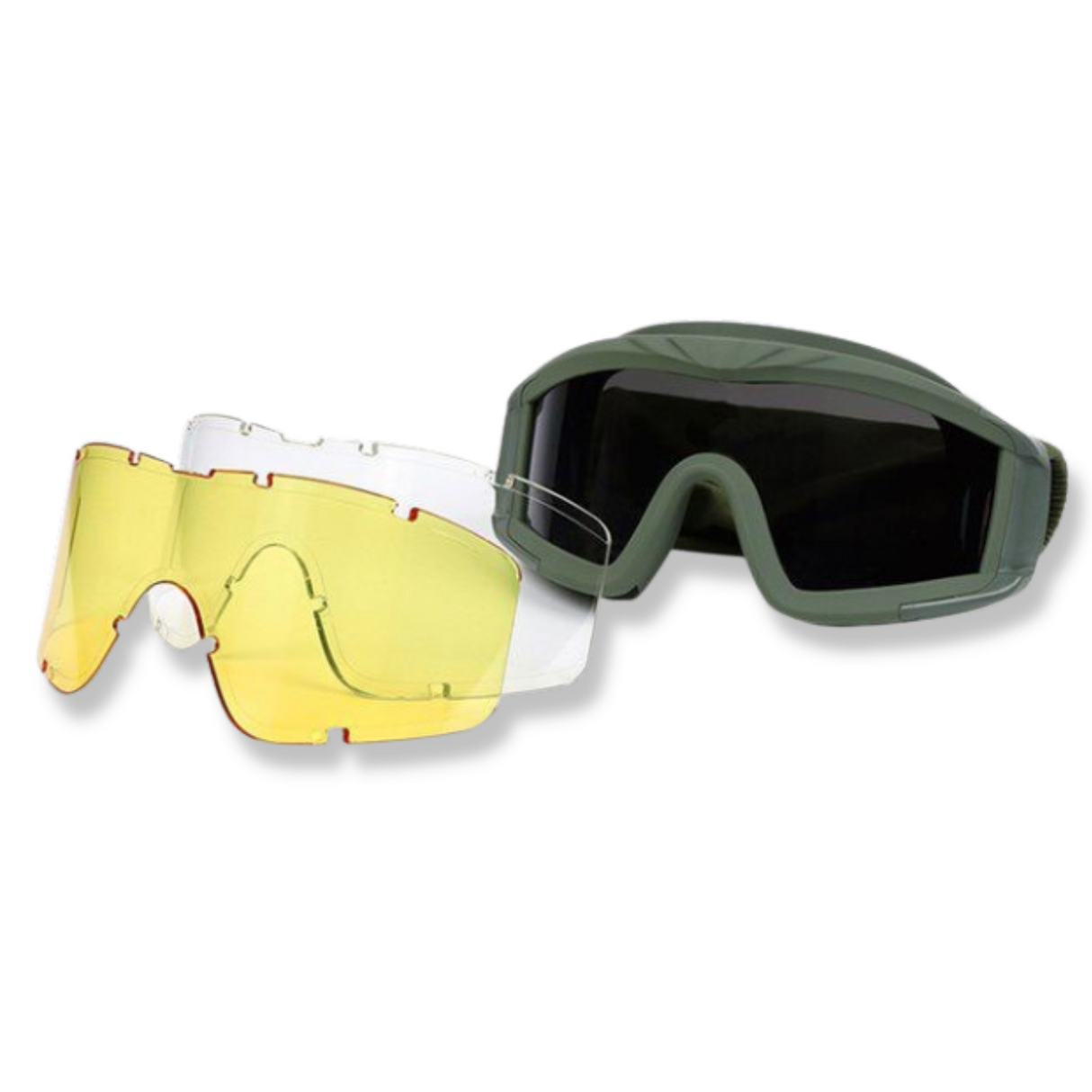 Airsoft Tactical Sun, Dust, & Wind Goggles, alternate view 3