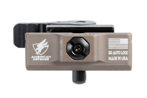 American Defense AD-BP Harris-Style Quick Detach Bipod Mount – Black