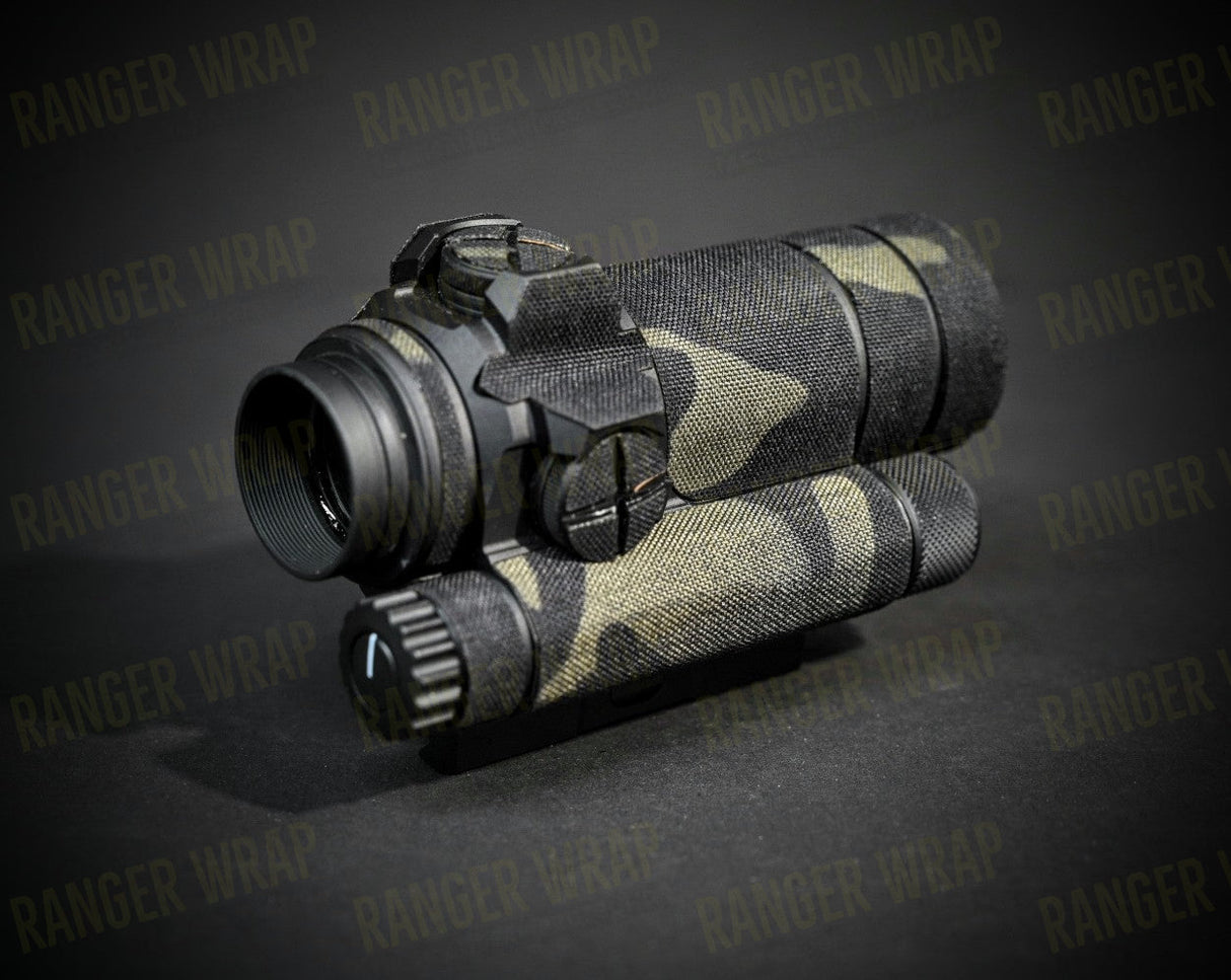 Aimpoint CompM4s - Optic Wrap in Cordura Fabric in Arid Multicam, alternate view 3