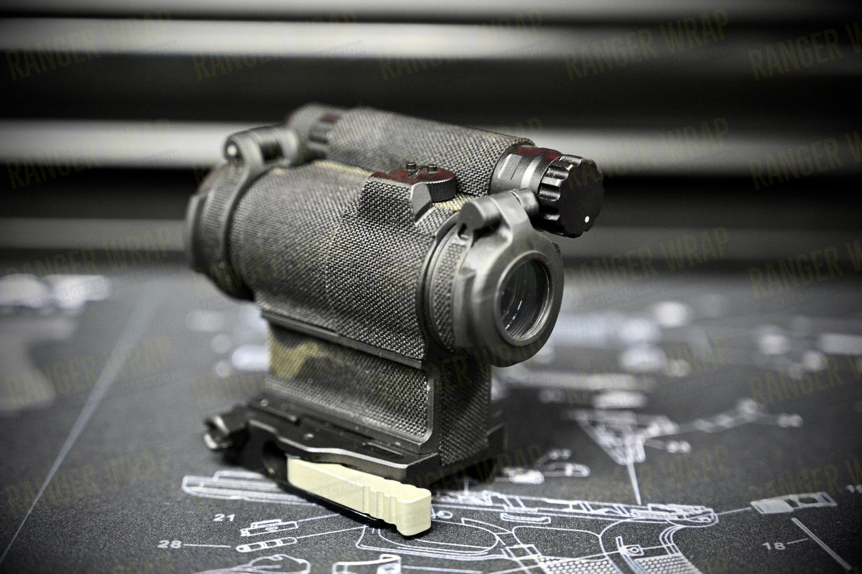 Aimpoint CompM5 - Optic Wrap in Cordura Fabric in Wolf Gray, alternate view 6
