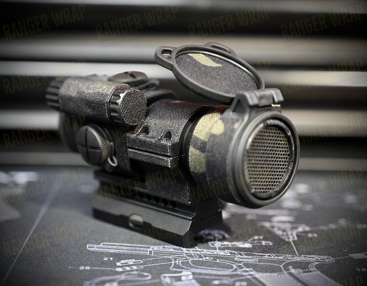 Aimpoint PRO - Optic Wrap in Cordura Fabric in Woodland Camo (M81), alternate view 5