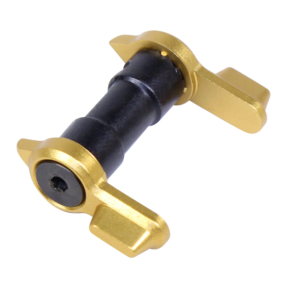 Guntec USA Multi-Degree Short Throw Ambidextrous Safety Selector in Gold, alternate view 3