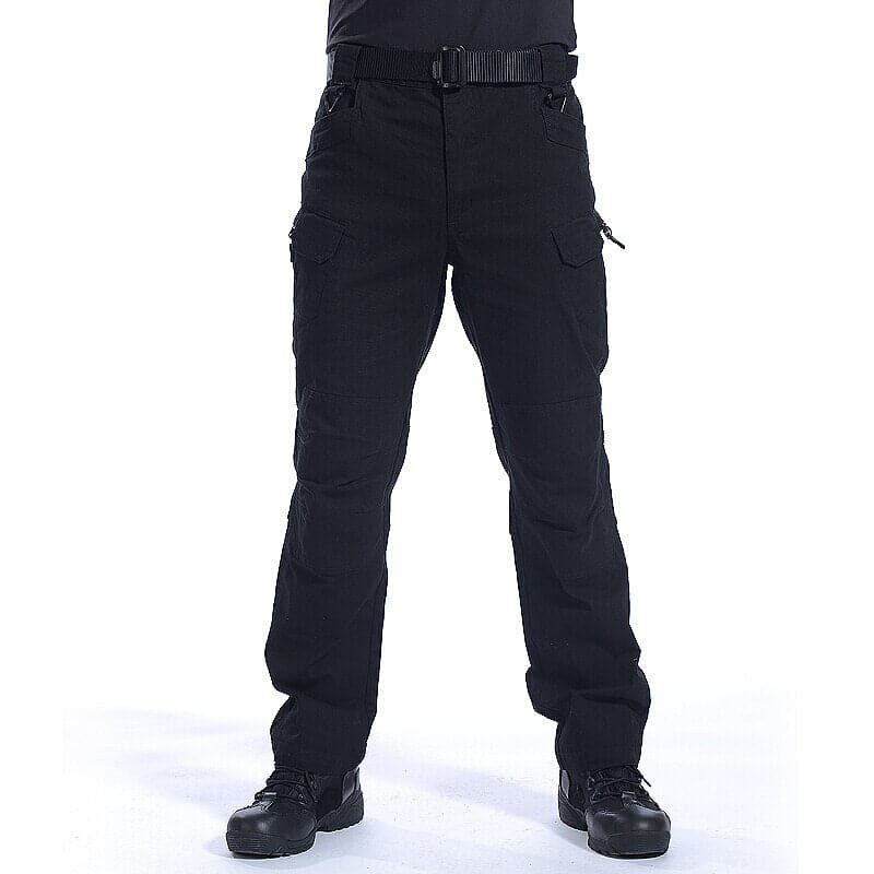 Raven Supply Men's Tactical Cargo Pants in Black, alternate view 6