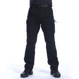 Raven Supply Men's Tactical Cargo Pants in Black, alternate view 6