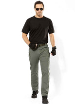 Raven Supply Men's Tactical Cargo Pants in Black, alternate view 5