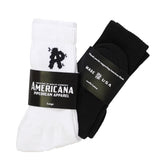 AP Cotton Crew Sock in Black