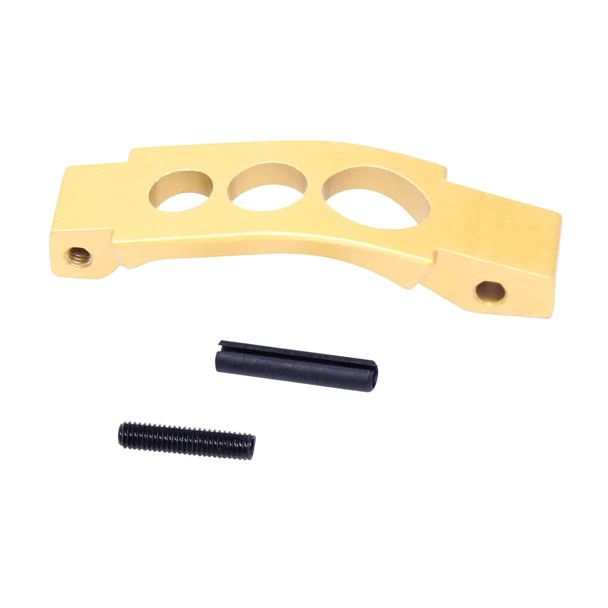 Guntec USA AR-15 Enhanced Trigger Guard in Gold, alternate view 5