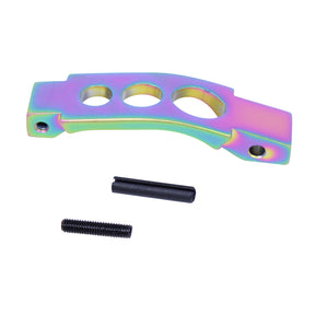 AR-15 Enhanced Trigger Guard (Matte Rainbow PVD Coated)