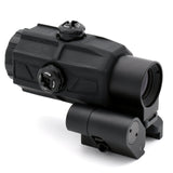 DELTA 3x Red Dot Magnifier with QD Flip-to-Side Mount - HR Tactical Innovations