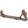 AR-15 M-LOK Angled Foregrip – Available in 10 Colors – Tungsten — alternate view 8