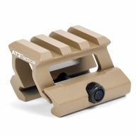 Tactical PRO-MOUNT Mini Riser Mount – .83 or 1 Inch Height Lightweight Cantilever Mount – Flat Dark Earth — alternate view 3