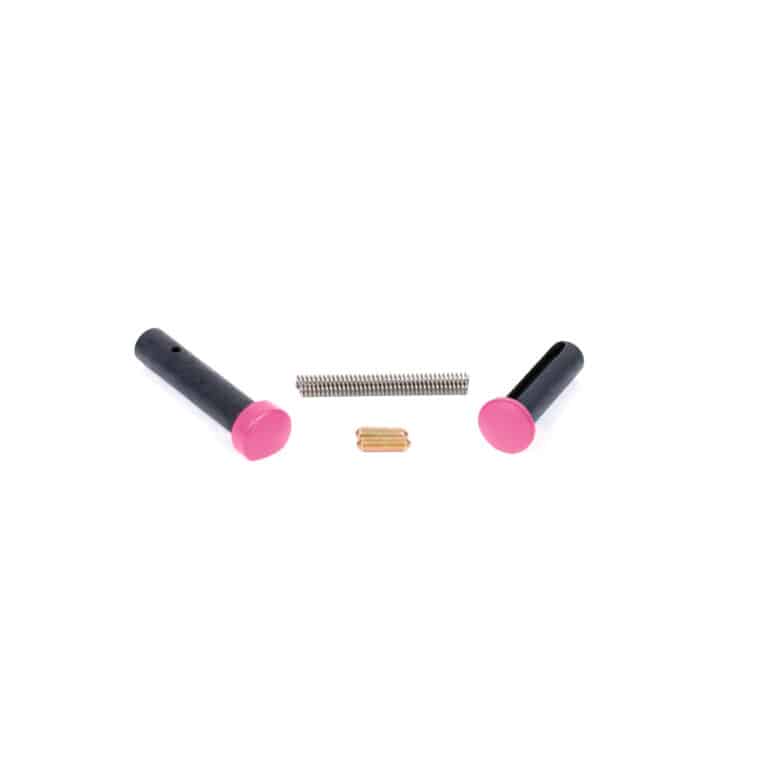 AT3 AR-15 takedown and pivot pin assembly in Pink