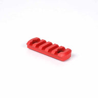 M-LOK Rail Section - 5 or 7 Slots - Made in USA - 10 Colors Available – Blue — alternate view 13
