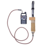 Durable BNC Antenna Relocation Cable - Tactical, Outdoor, & Emergency Radio Communication – Green — alternate view 3