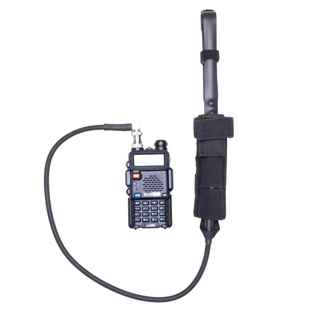 Durable BNC Antenna Relocation Cable - Tactical, Outdoor, & Emergency Radio Communication – Black — alternate view 5