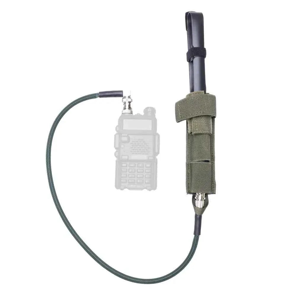 Durable BNC Antenna Relocation Cable - Tactical, Outdoor, & Emergency Radio Communication – Black — alternate view 6