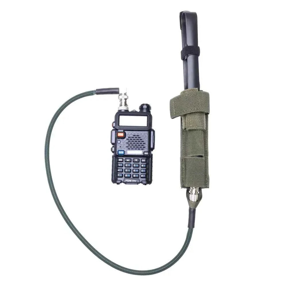 Durable BNC Antenna Relocation Cable - Tactical, Outdoor, & Emergency Radio Communication – Snake — alternate view 7