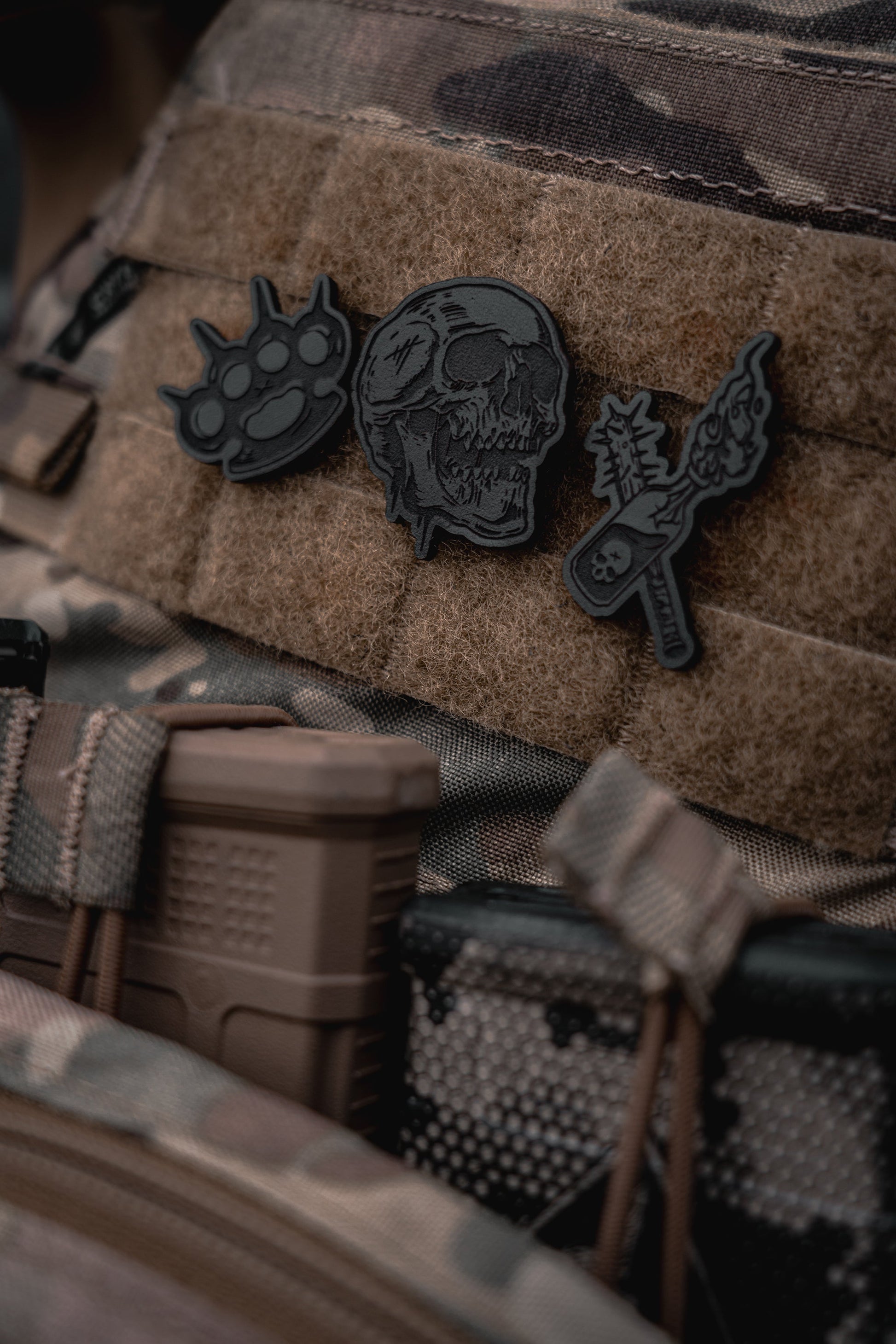 Mob Pack Leather Patch Set - HR Tactical Innovations