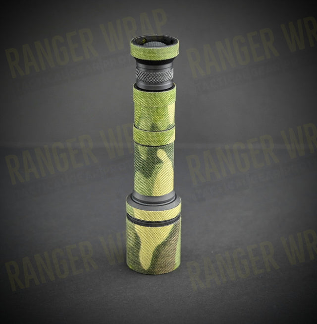 Arisaka 18350/18650 Body Malkoff E2XTL - Light Wrap in Cordura Fabric in Multicam