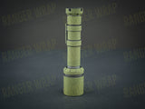 Arisaka 300/600 Body Malkoff E2XT - Light Wrap in Cordura Fabric in Black Multicam, alternate view 2