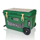 Cooler Roto-Moldado Ice Vault de 60 Quartos com Rodas