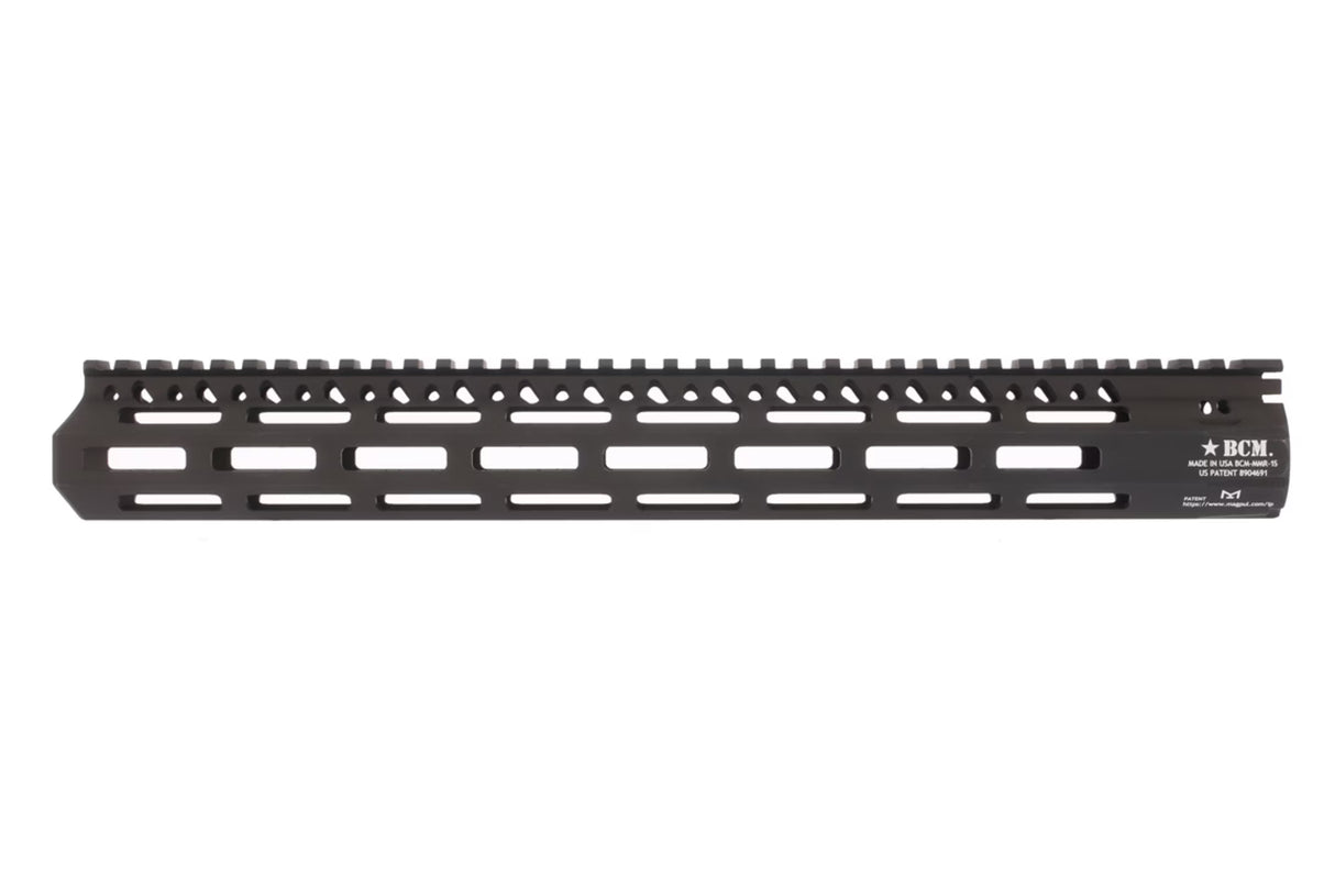BCM MCMR Free Float M-LOK Handguard in Black, alternate view 4
