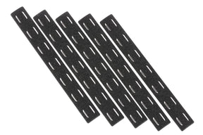 Bravo Company Manufacturing 5.5" M-LOK Rail Panel Kit - 5 Pack – Black
