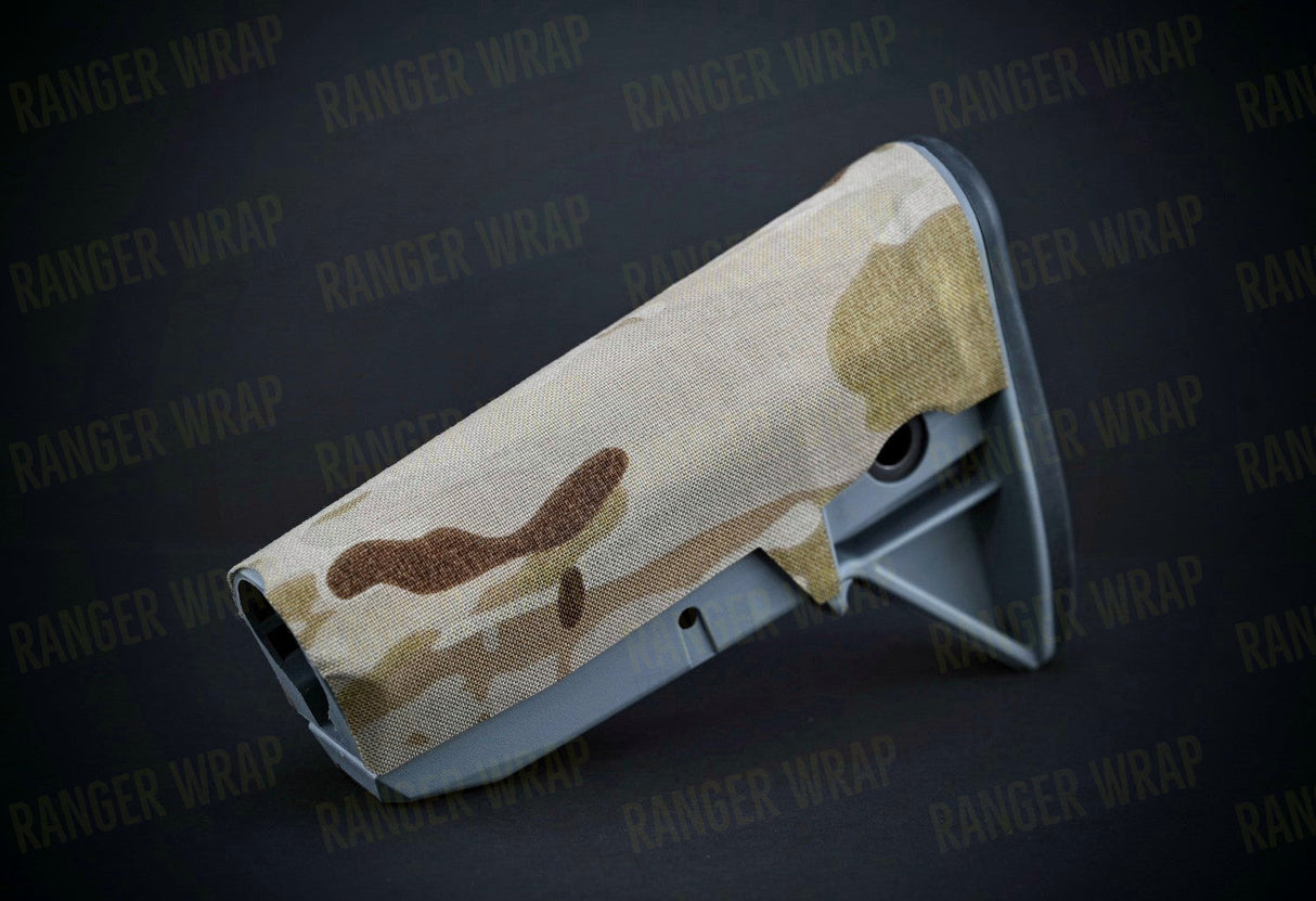 BCM Gunfighter Stock MOD 0 - in Cordura Fabric in Multicam, alternate view 2