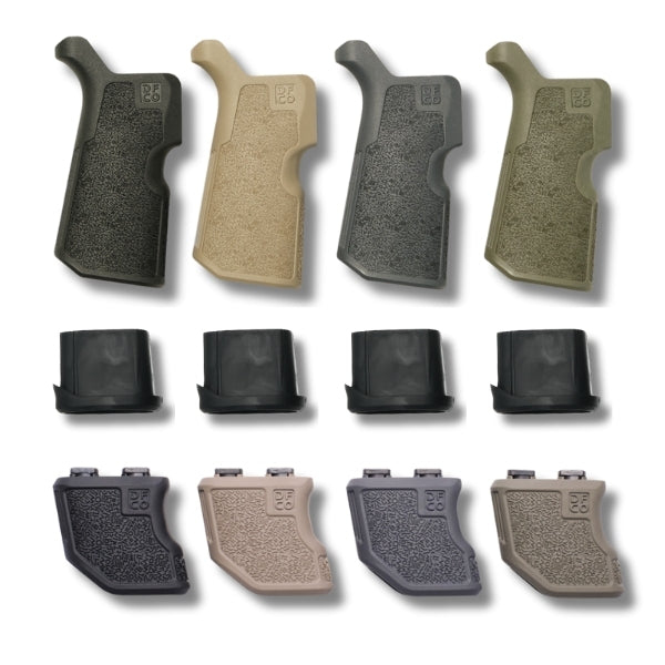 Die Free Co Kung Fu Grip + PLUG + Tiger Claw Bundle — AR-15 / AR-10