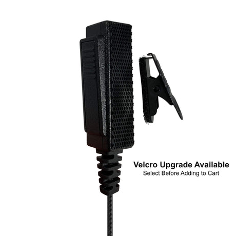 Tactical Braided Fiber Mic & Tube Earpiece Kit w/ Rapid Release(Hirose) Connector - Motorola: APX (Apex) Series, XPR Series, SRX2200, & More