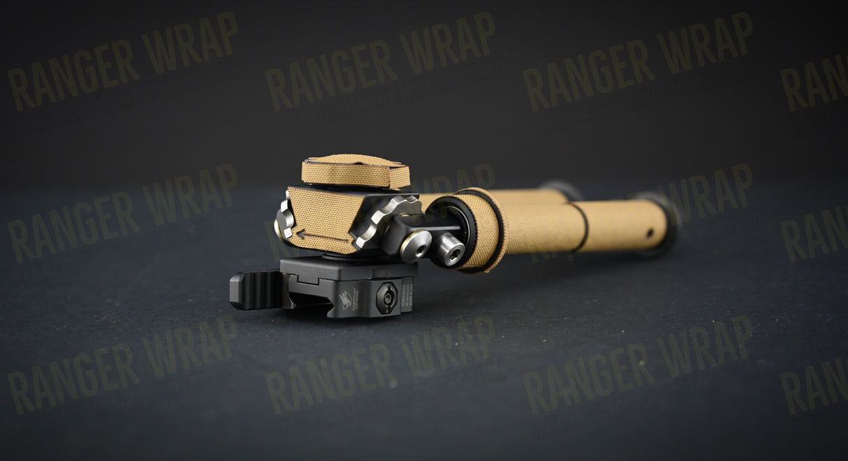 Atlas Bipod BT10 V8 - Accessory Wrap in Cordura Fabric in Tropic Multicam, alternate view 4