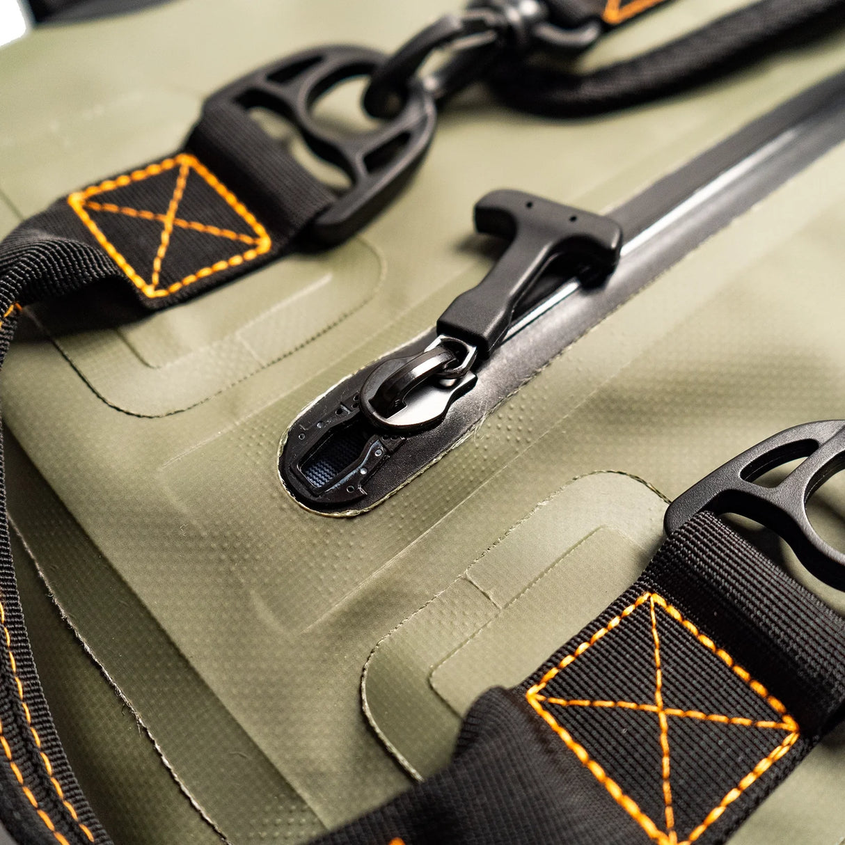 MUCTAC - MUCSAC 60L/40L Waterproof Duffle Bag with Backpack Straps, Air-Tight, Heavy Duty, alternate view 3