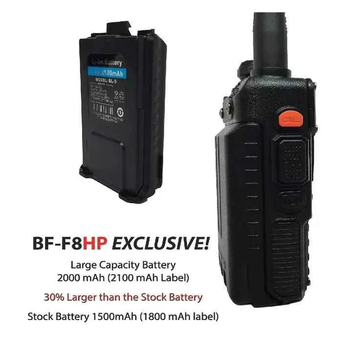 Baofeng BF-F8HP (UV-5R 3rd Gen) 8-Watt Ham Radio — alternate view 2