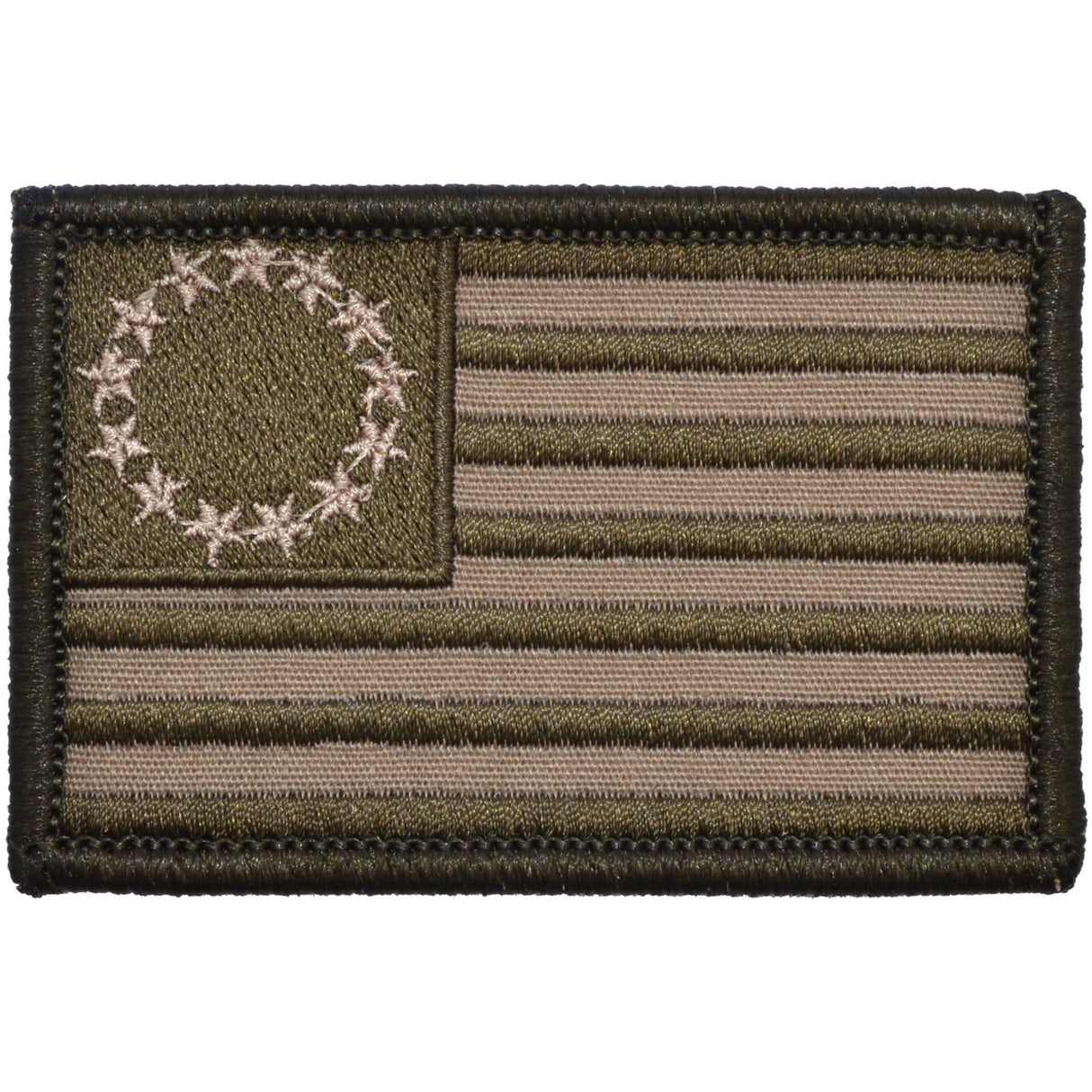 Betsy Ross Flag - 2x3 Patch in Coyote Brown, alternate view 4