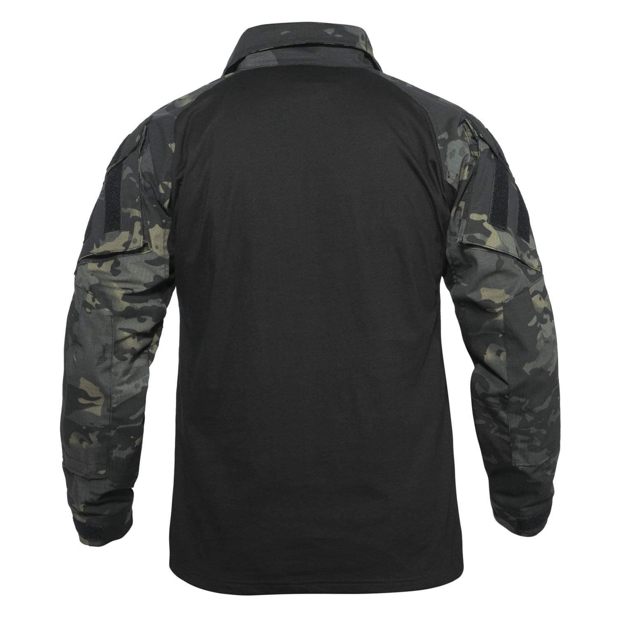 Army Tactical Desert Combat Shirt with Elbow Pad Inserts in Dark Camo, alternate view 4