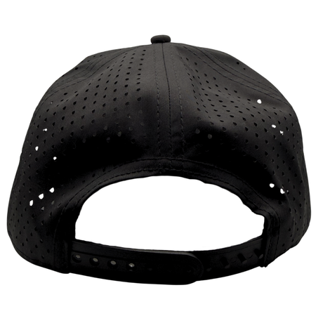 HR Tactical Black Topographic 6-Panel Snapback Hat, alternate view 2