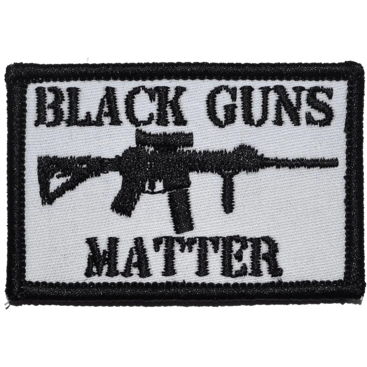 Tactical Gear Junkie Black Guns Matter 2x3 Patch in Full Color