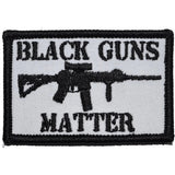 Tactical Gear Junkie Black Guns Matter 2x3 Patch in Full Color