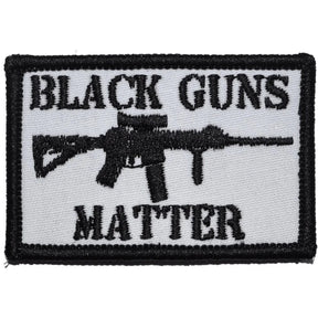 Tactical Gear Junkie Black Guns Matter 2x3 Patch in Full Color