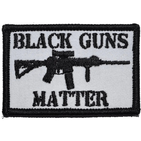 Tactical Gear Junkie Black Guns Matter 2x3 Patch in Full Color