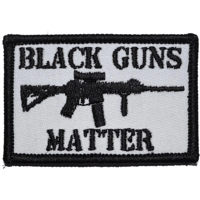 Tactical Gear Junkie Black Guns Matter 2x3 Patch in Full Color