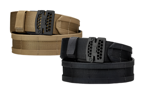 KORE 1.75" Battle Belt Kit Black / Coyote in 24-48in waist, alternate view 2