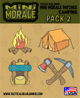 Tactical Gear Junkie Mini Morale Backcountry Camping Patch Pack 2