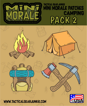 Tactical Gear Junkie Mini Morale Backcountry Camping Patch Pack 2