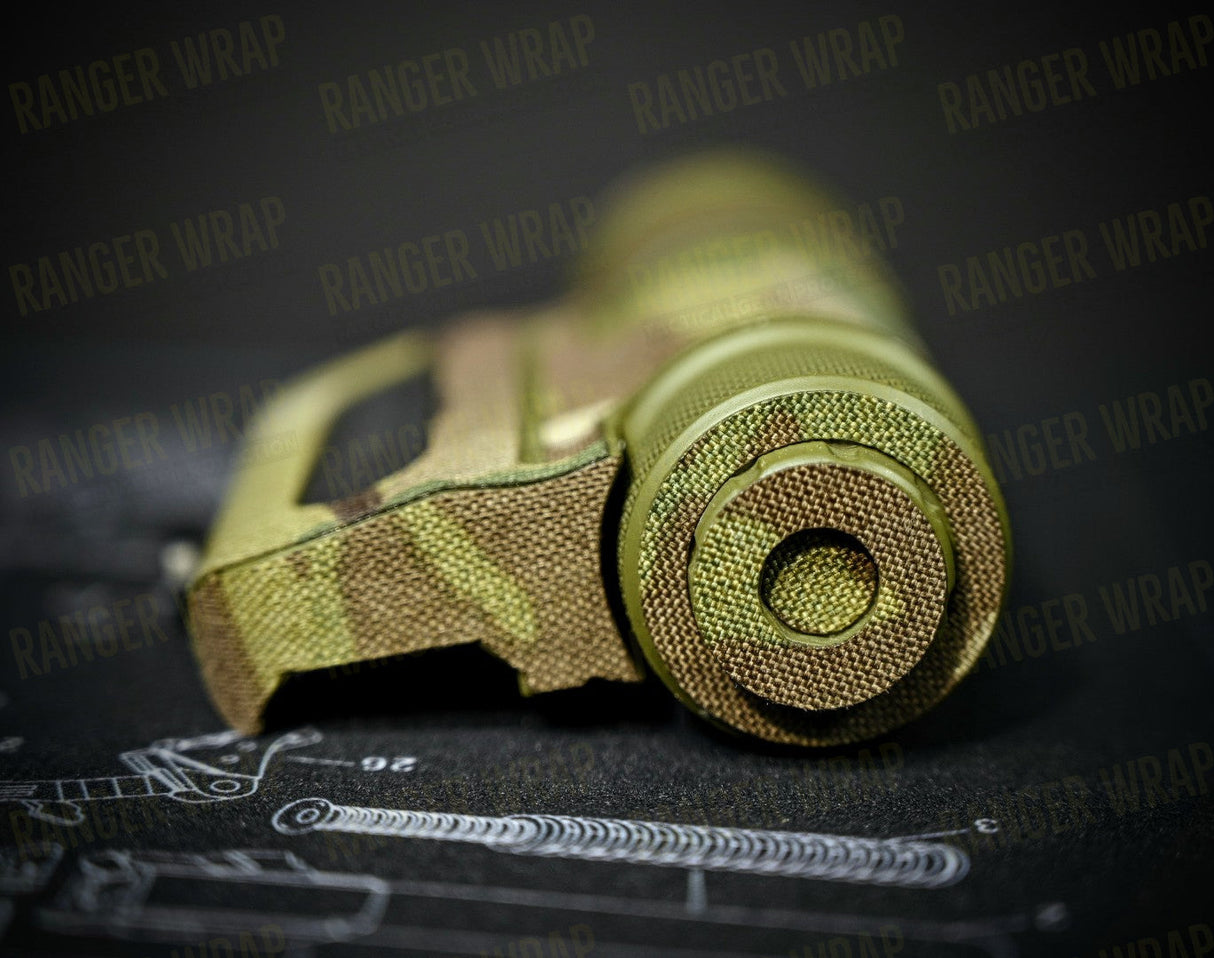 Cloud Defensive OWL - Weapon Light Wrap in Cordura Fabric in Arid Multicam, alternate view 4