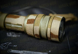 Cloud Defensive REIN 1.0 Micro - Weapon Light Wrap in Cordura Fabric in Arid Multicam, alternate view 3