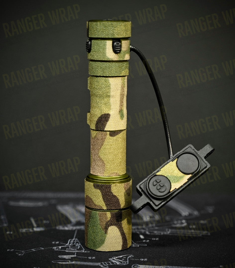 Cloud Defensive REIN 2.0 Full Size - Weapon Light Wrap in Cordura Fabric in Arid Multicam, alternate view 5
