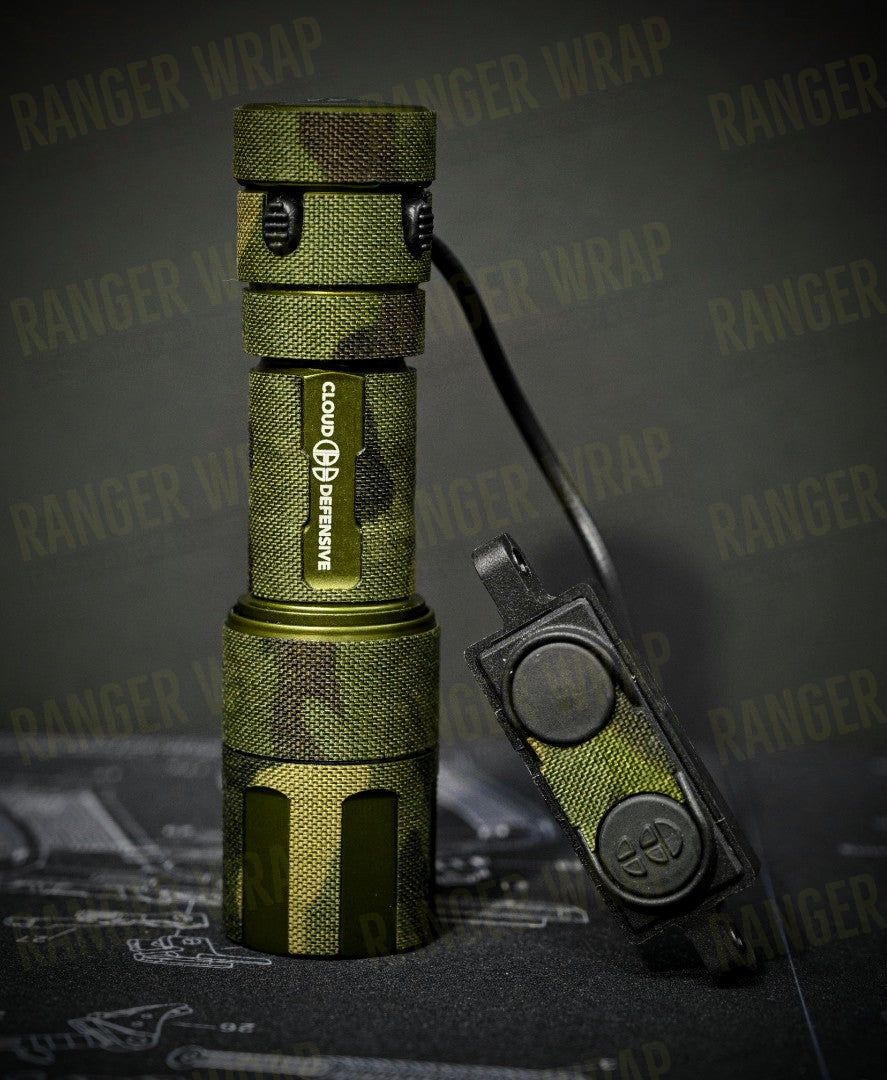 Cloud Defensive REIN 2.0 Micro - Weapon Light Wrap in Cordura Fabric in Multicam
