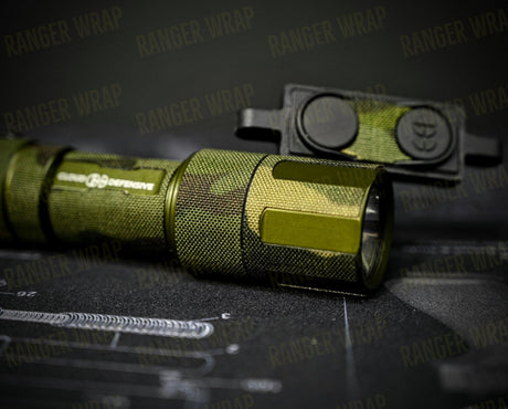 Cloud Defensive REIN 2.0 Micro - Weapon Light Wrap in Cordura Fabric in Multicam, alternate view 2