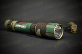 Cloud Defensive REIN 3.0 Full Size & Micro - Weapon Light Wrap in Cordura Fabric in Black Multicam, alternate view 2